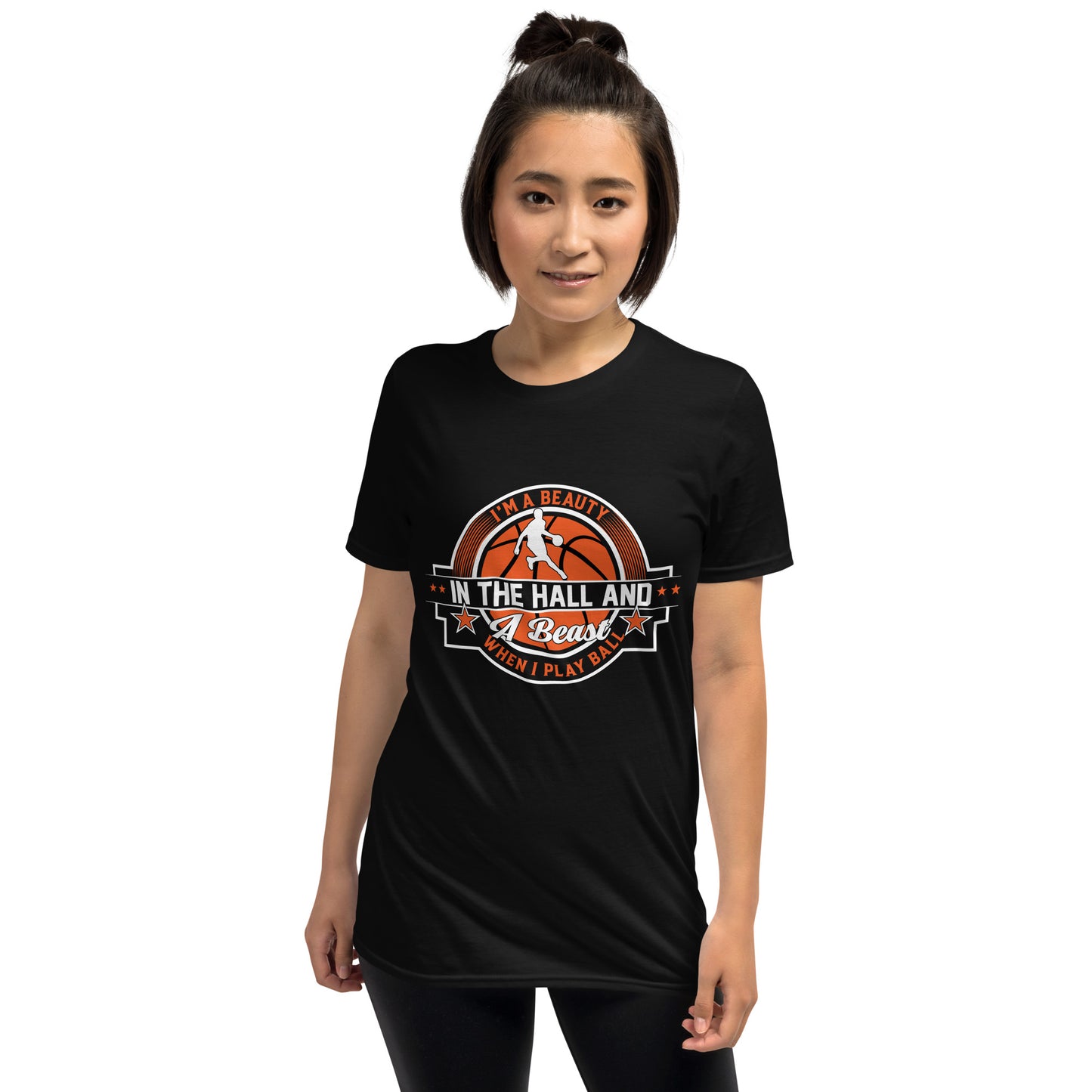 "Basketball Beauty & Beast" Unisex T-Shirt