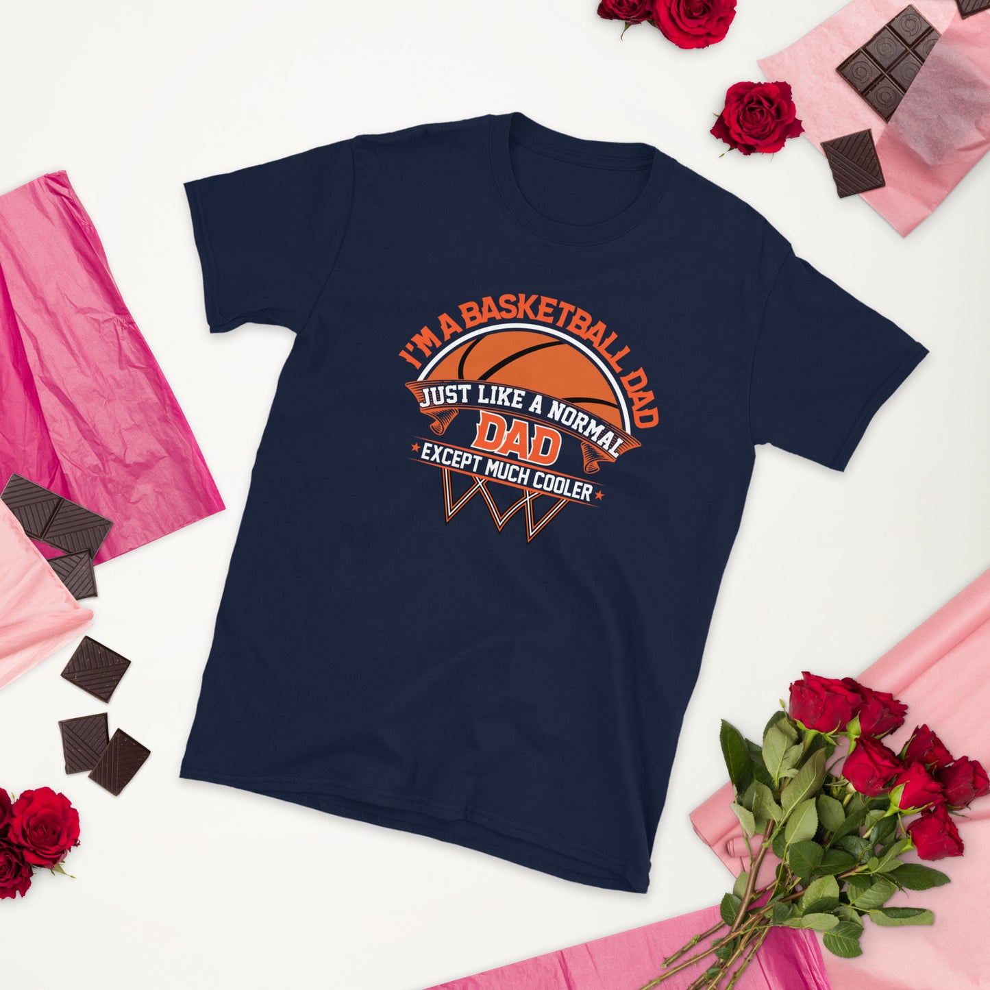 "I'm a Basketball Dad" Personalized T-Shirt.