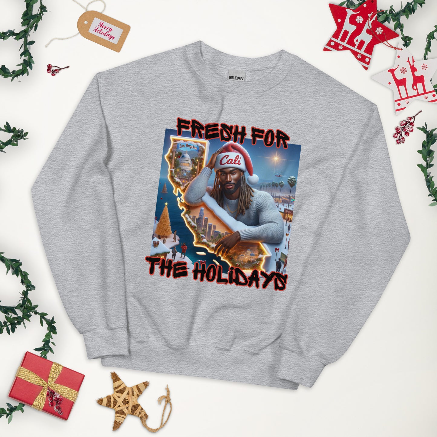 "Fresh For The Holidays" Sweatshirt (California)