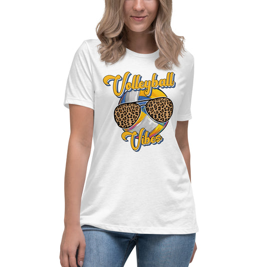 "Volleyball Vibes" Womens Relaxed T-Shirt