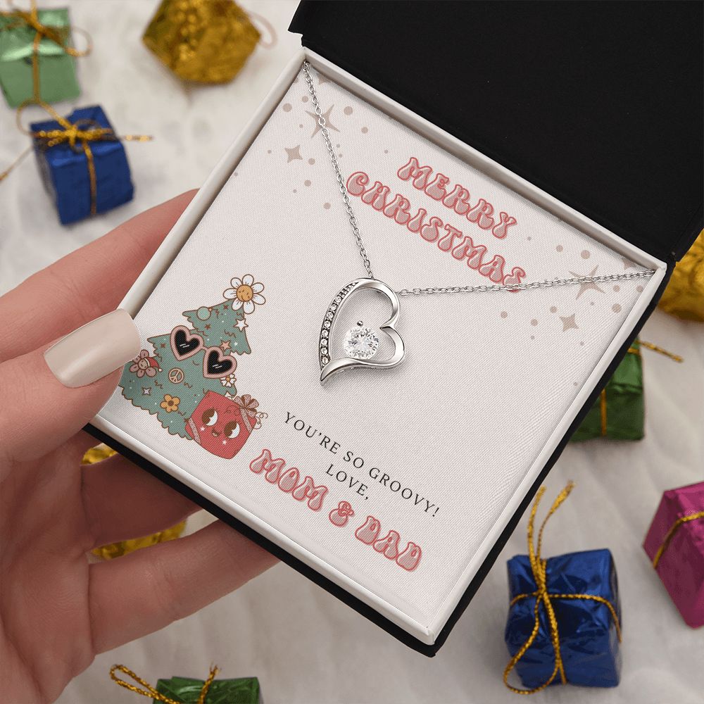 Groovy Christmas Love Necklace