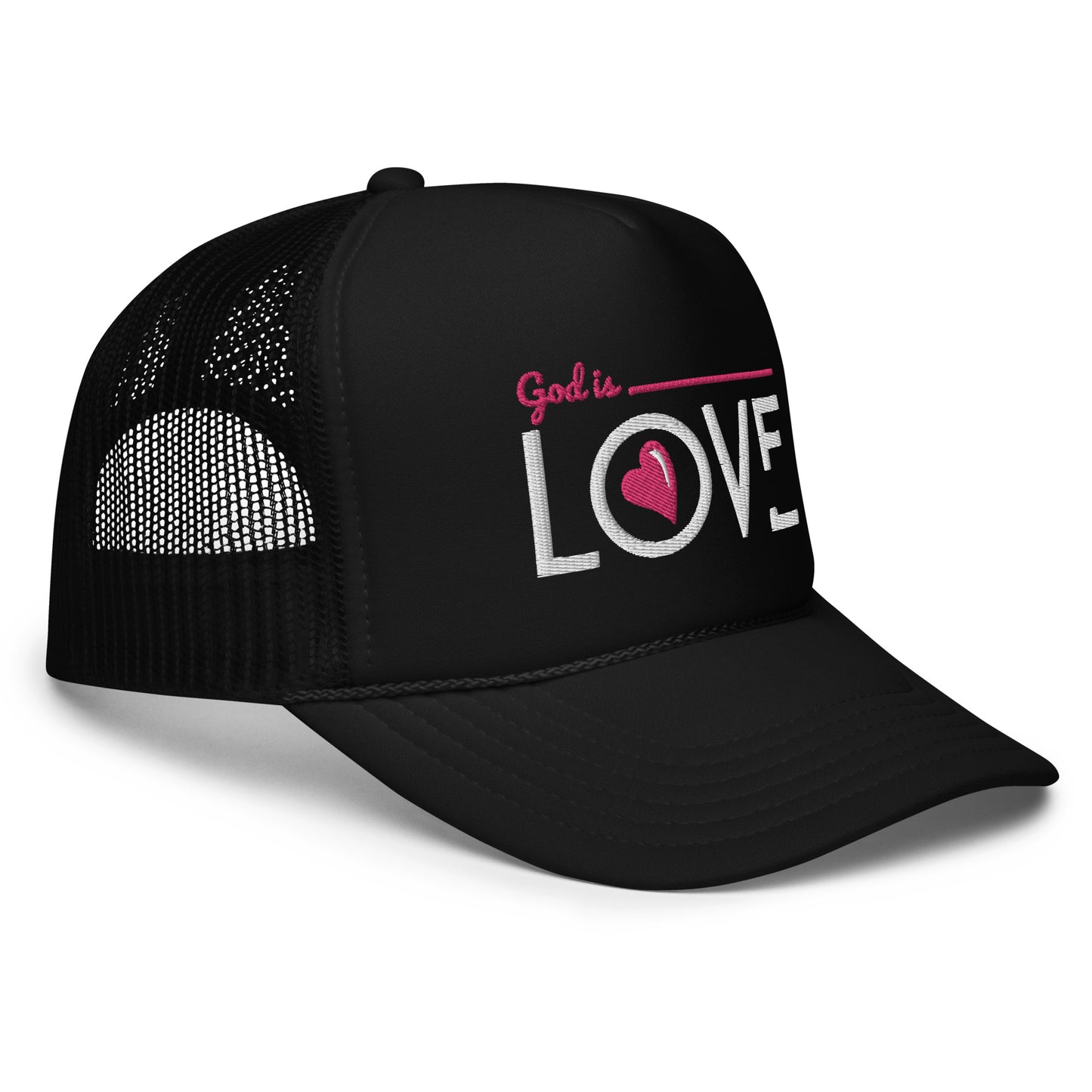 “God is Love” Foam trucker hat