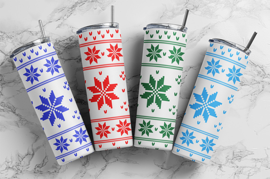 Christmas Sweater Stainless Steel Tumbler