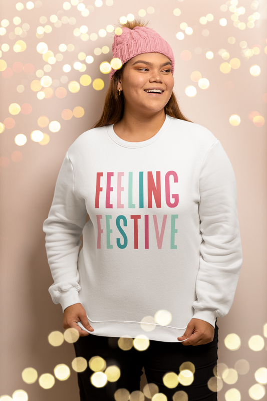 "Feeling Festive" Premium Sweatshirt