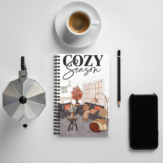 "Cozy Season" Spiral Journal