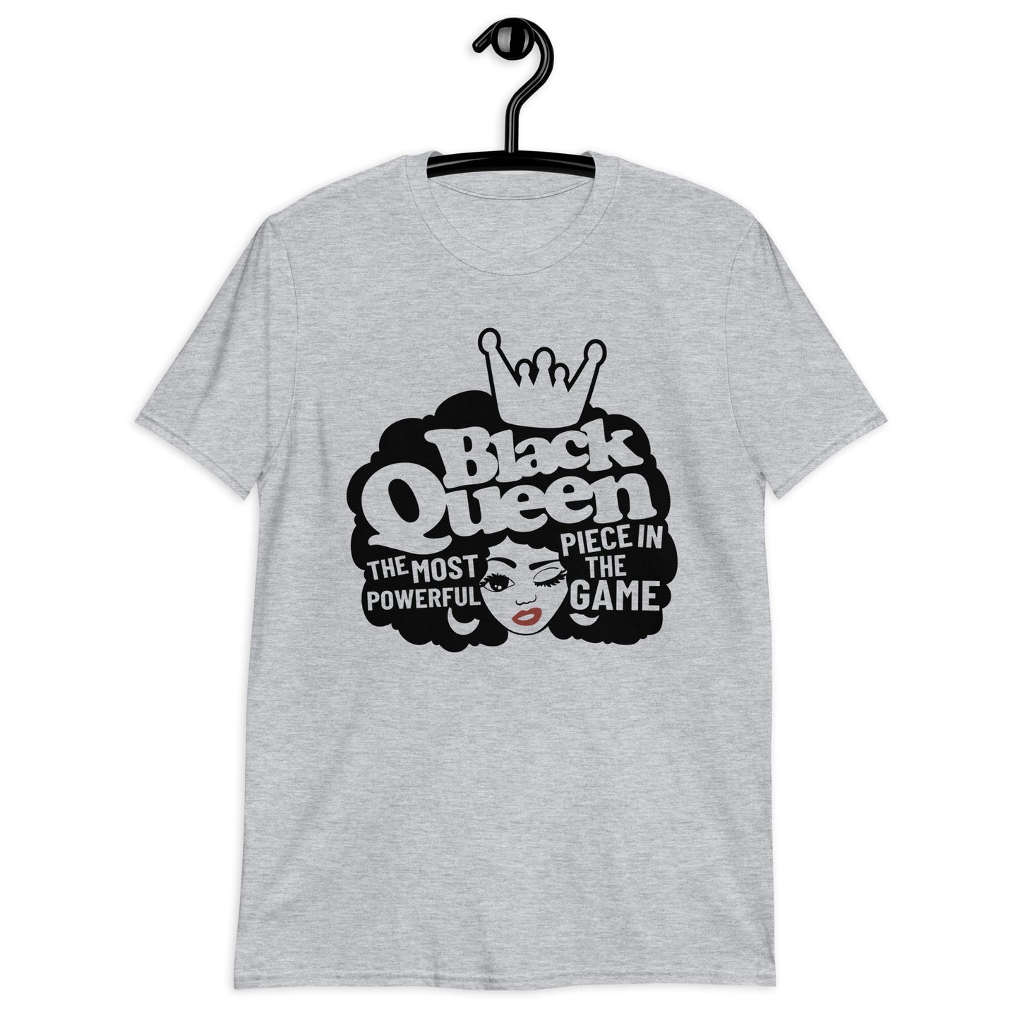"Black Queen-Powerful Piece" Unisex T-Shirt