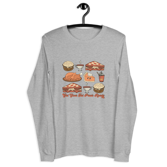 "Get Your Fat Pants Ready" Long Sleeve Tee