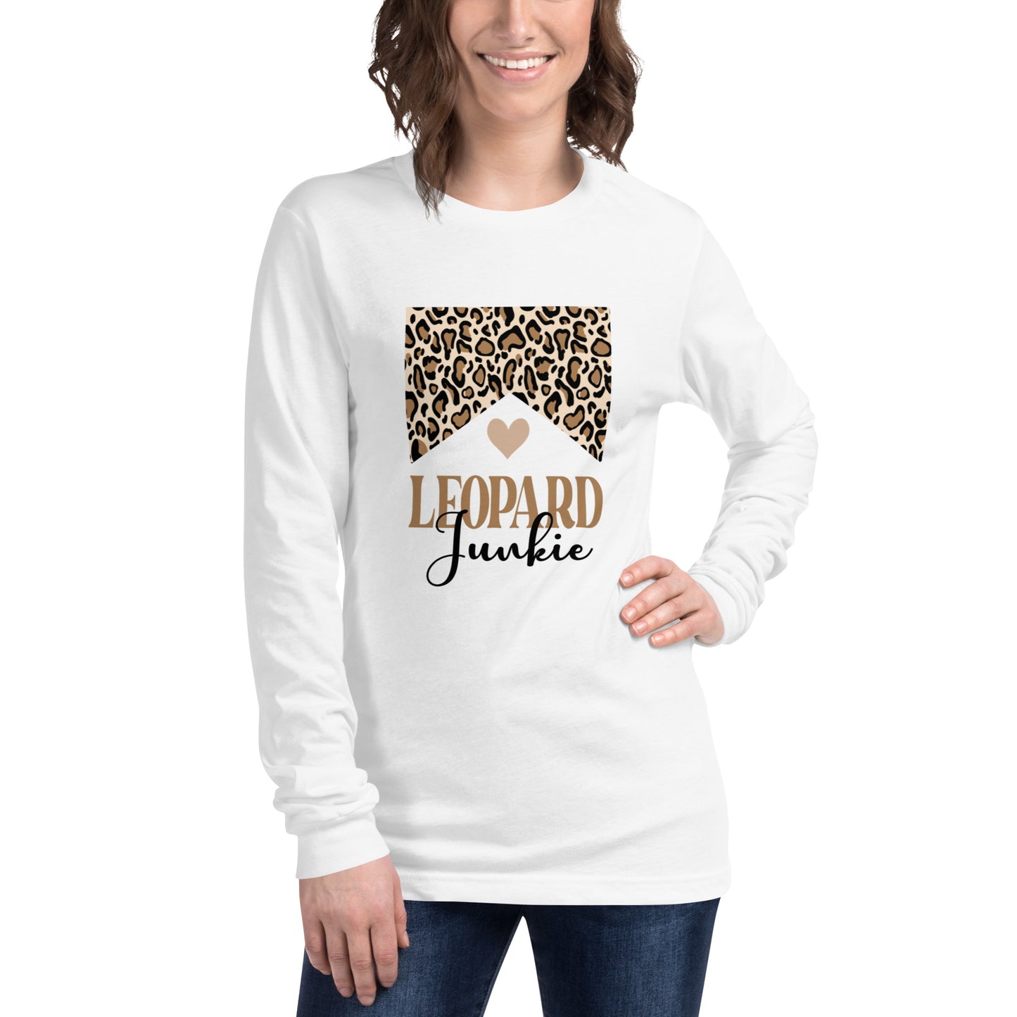 "Leopard Junkie" Unisex Long Sleeve Tee