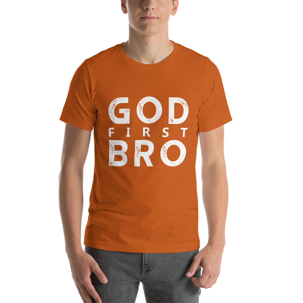 “God First Bro” Unisex T-shirt