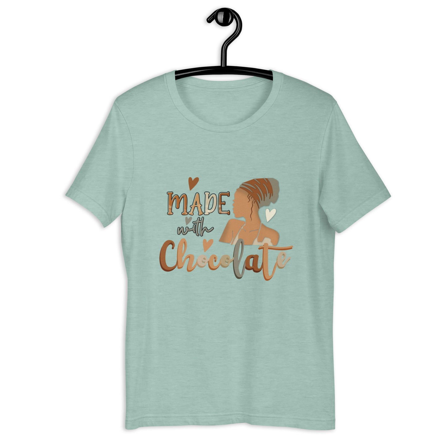 "Made With Chocolate" Unisex T-shirt
