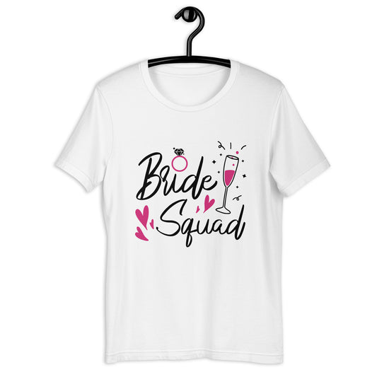 "Bride Squad" Customized Unisex T-shirt