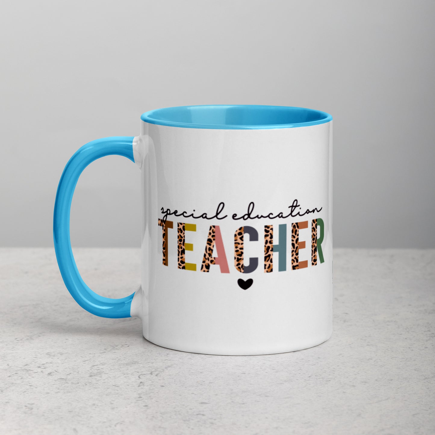 "Special Education Teacher" Mug with Color Inside, 11oz