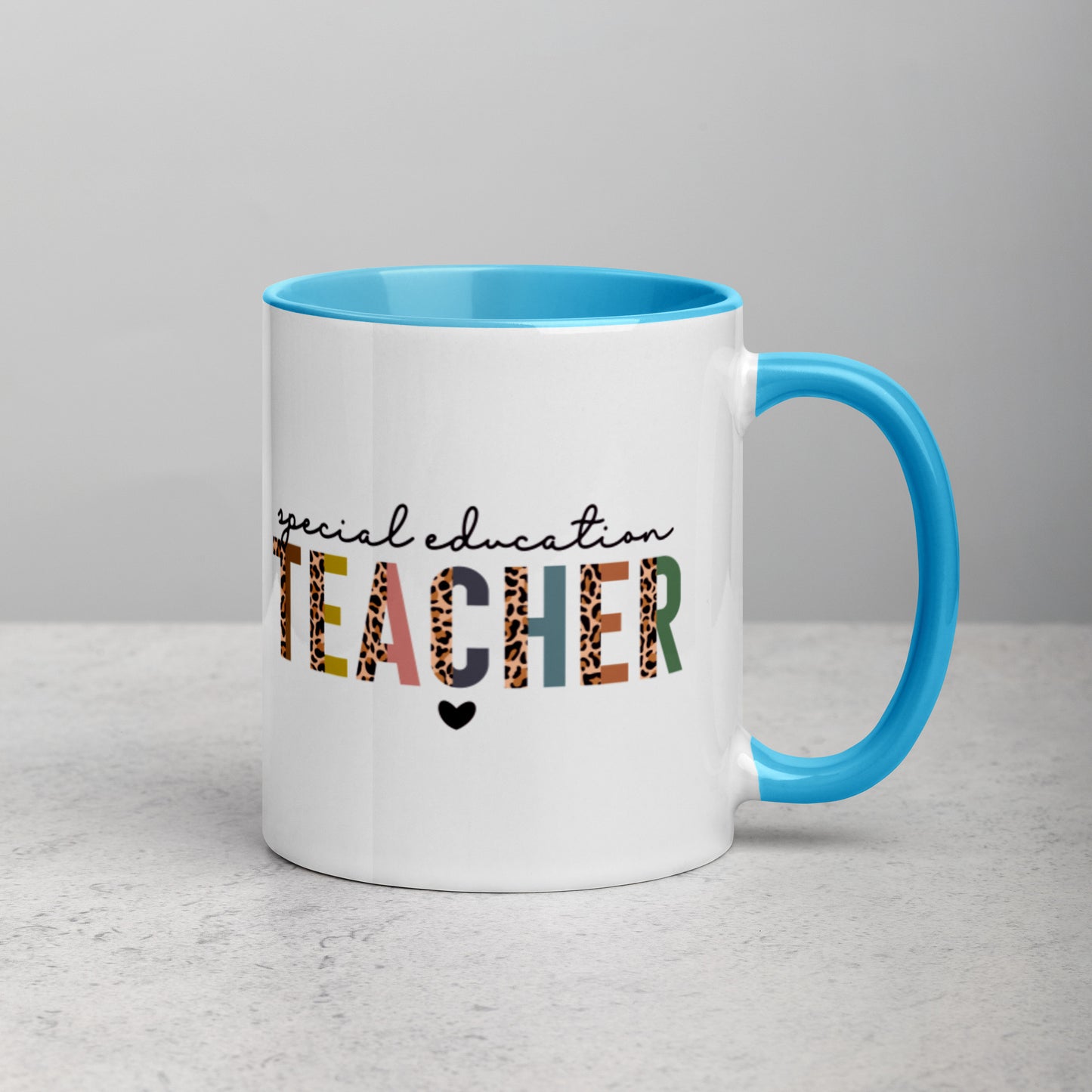 "Special Education Teacher" Mug with Color Inside, 11oz