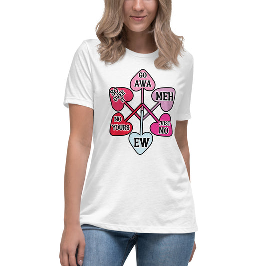 "Anti-Valentine's Day" Women's Relaxed T-Shirt