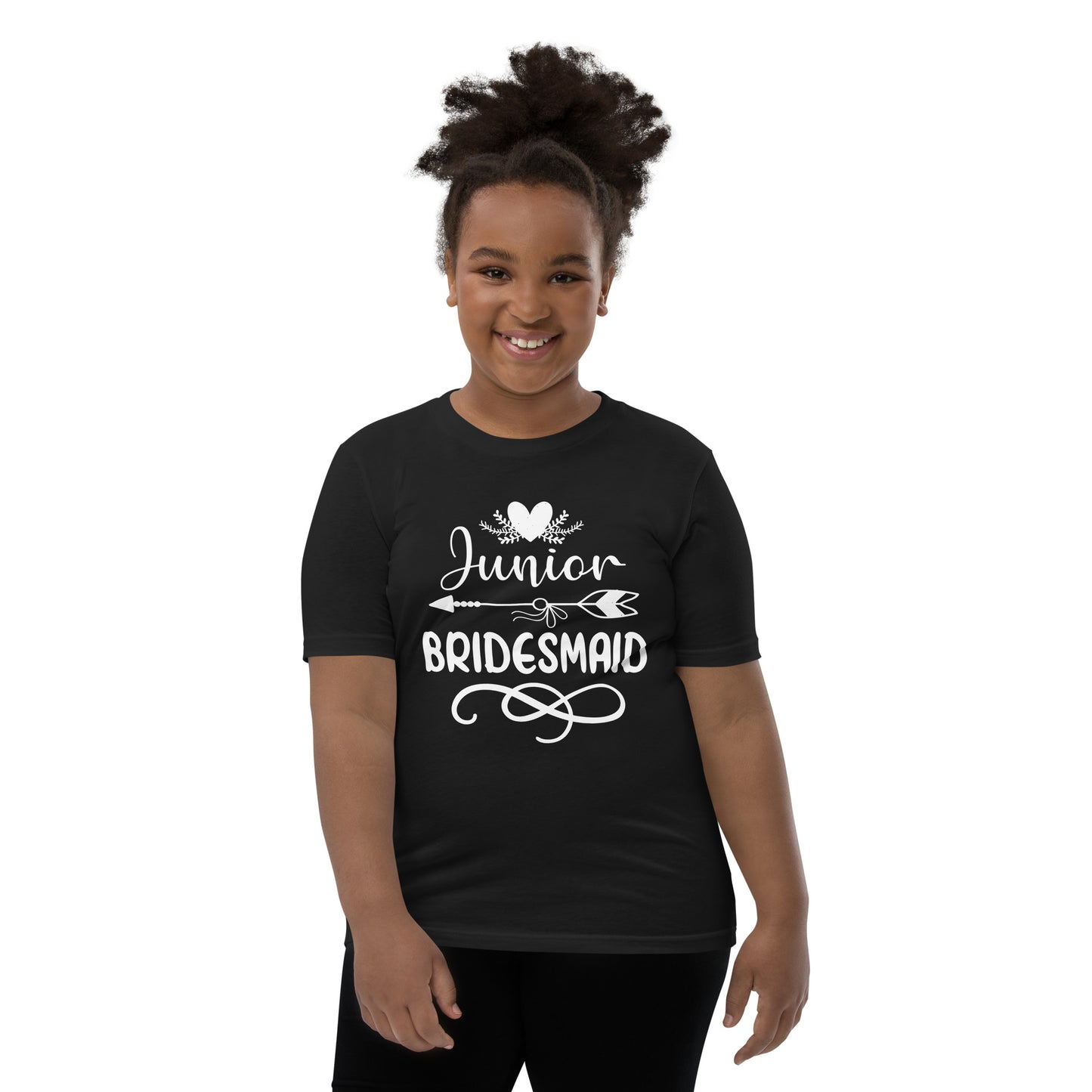 "Junior Bridesmaid" Customizable Youth T-Shirt