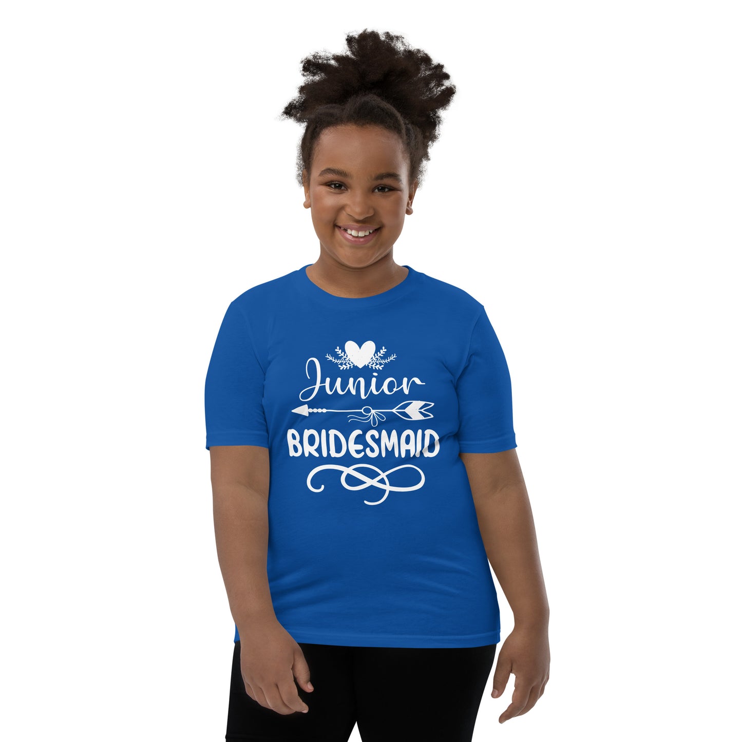 "Junior Bridesmaid" Customizable Youth T-Shirt