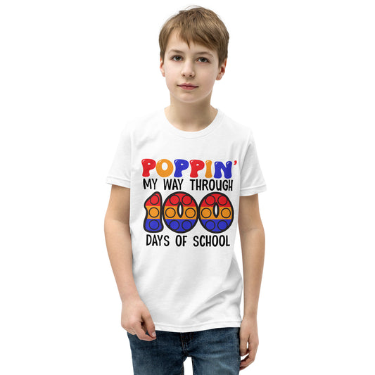 "Pop-it" 100 Days of School Youth T-Shirt
