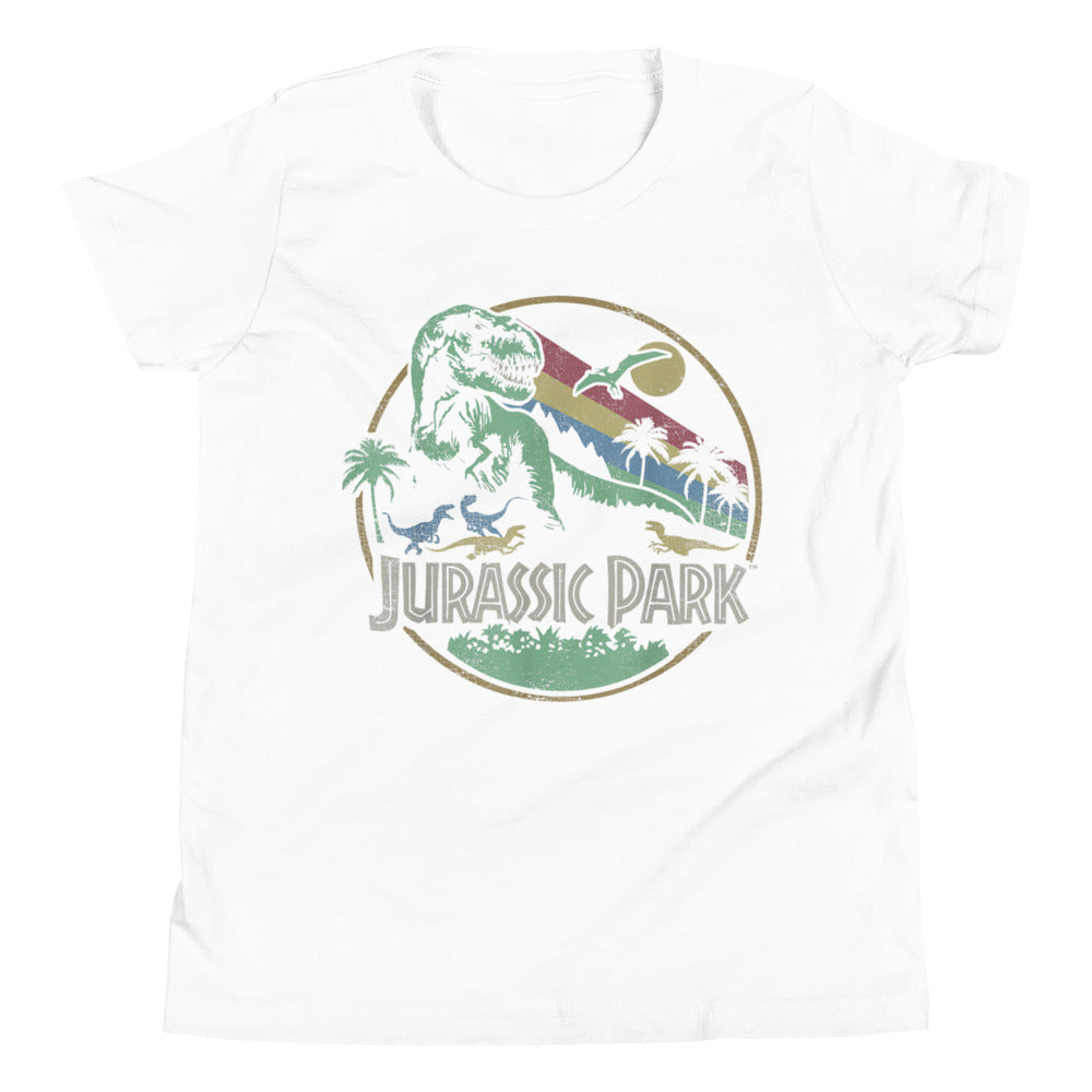 Retro Jurassic Park Inspired Youth T-Shirt