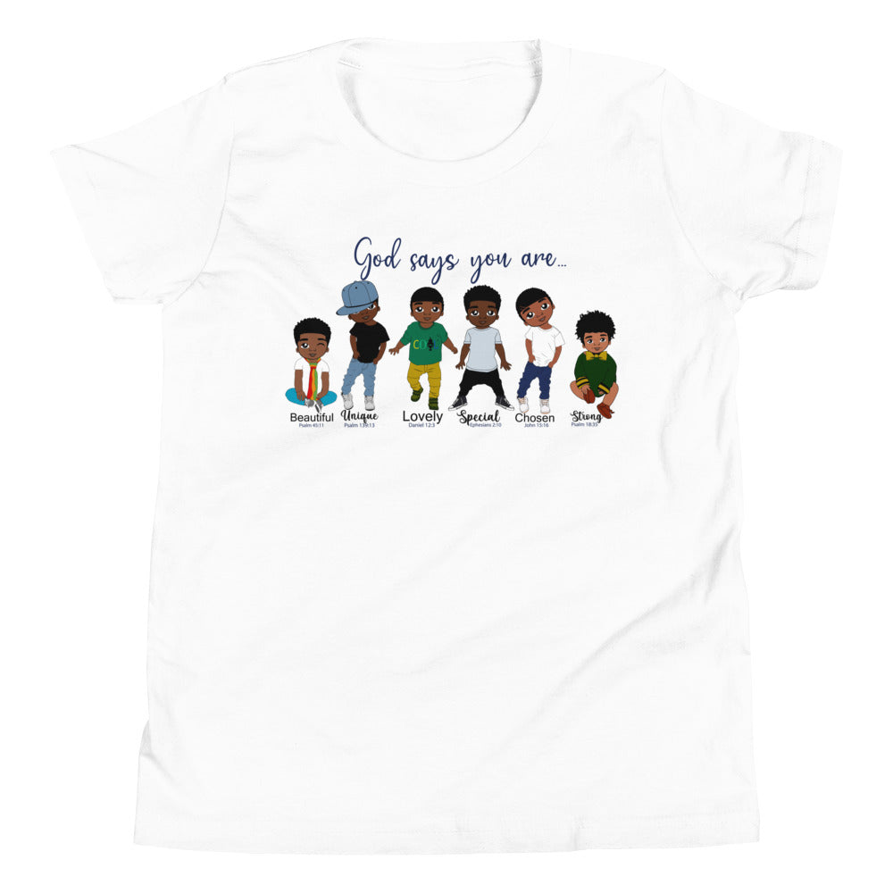 "God Says You Are" Youth Boy T-Shirt