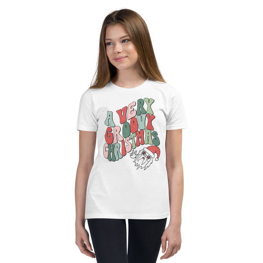 "Groovy Christmas" Youth T-Shirt
