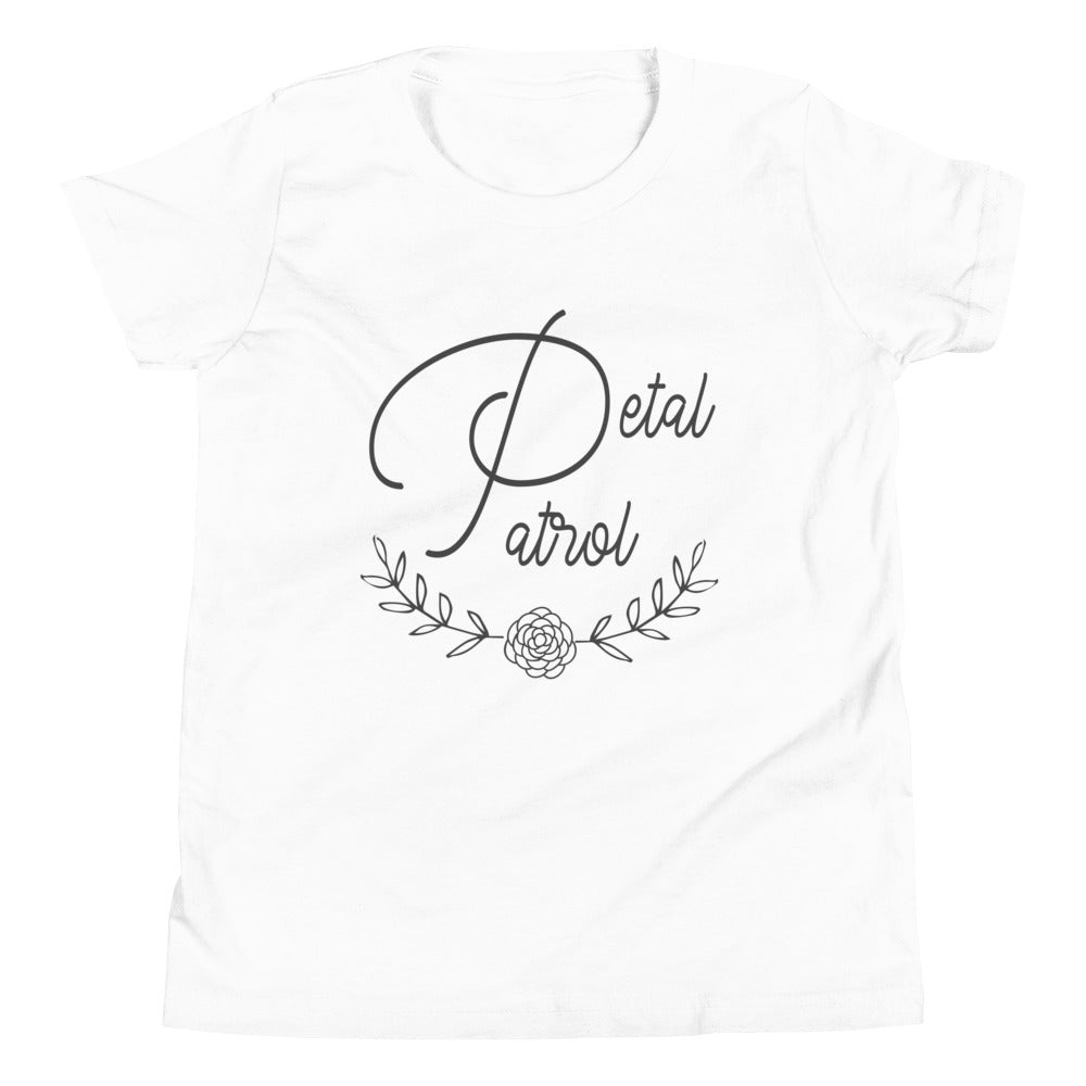 "Petal Patrol" Personalized Flower Girl T-Shirt