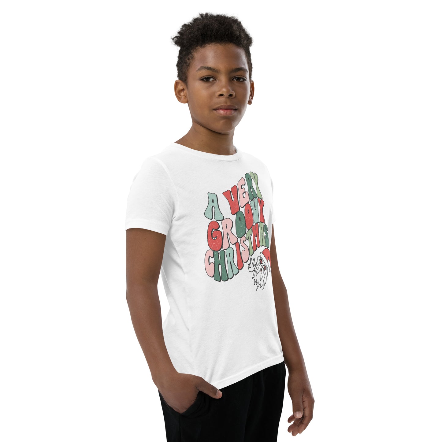 "Groovy Christmas" Youth T-Shirt